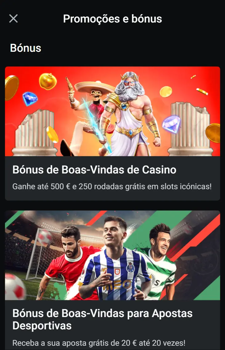 Código promocional do Leon Casino